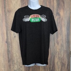 Box Lunch Black Friends Central Perk Graphic Tee Short Sleeve M